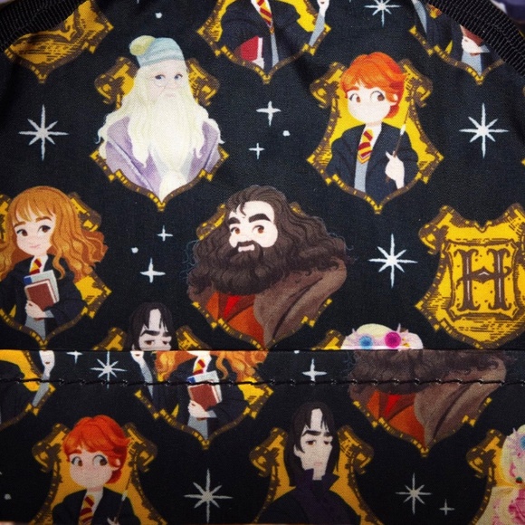 NWT Harry Potter and Friends AOP Mini Backpack - Picture 4 of 4